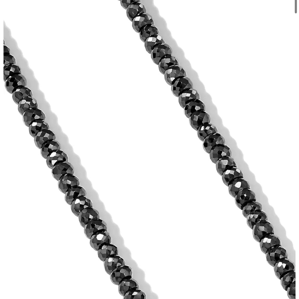 David Yurman Black Spinel Spiritual Beads 22”